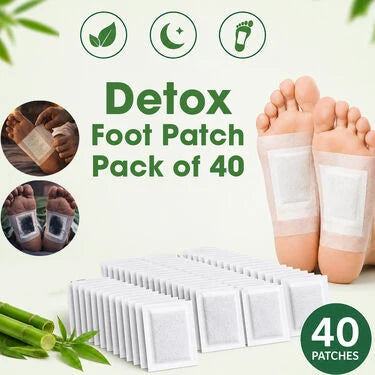 Detox Foot Patch Pack of 40 (DTX40)
